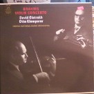 Brahms Violin Concerto - David Oistrakh Otto Klemperer